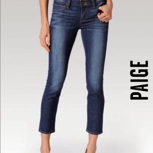🆕PAIGE Kylie Crop Denim Jean's Sz 25